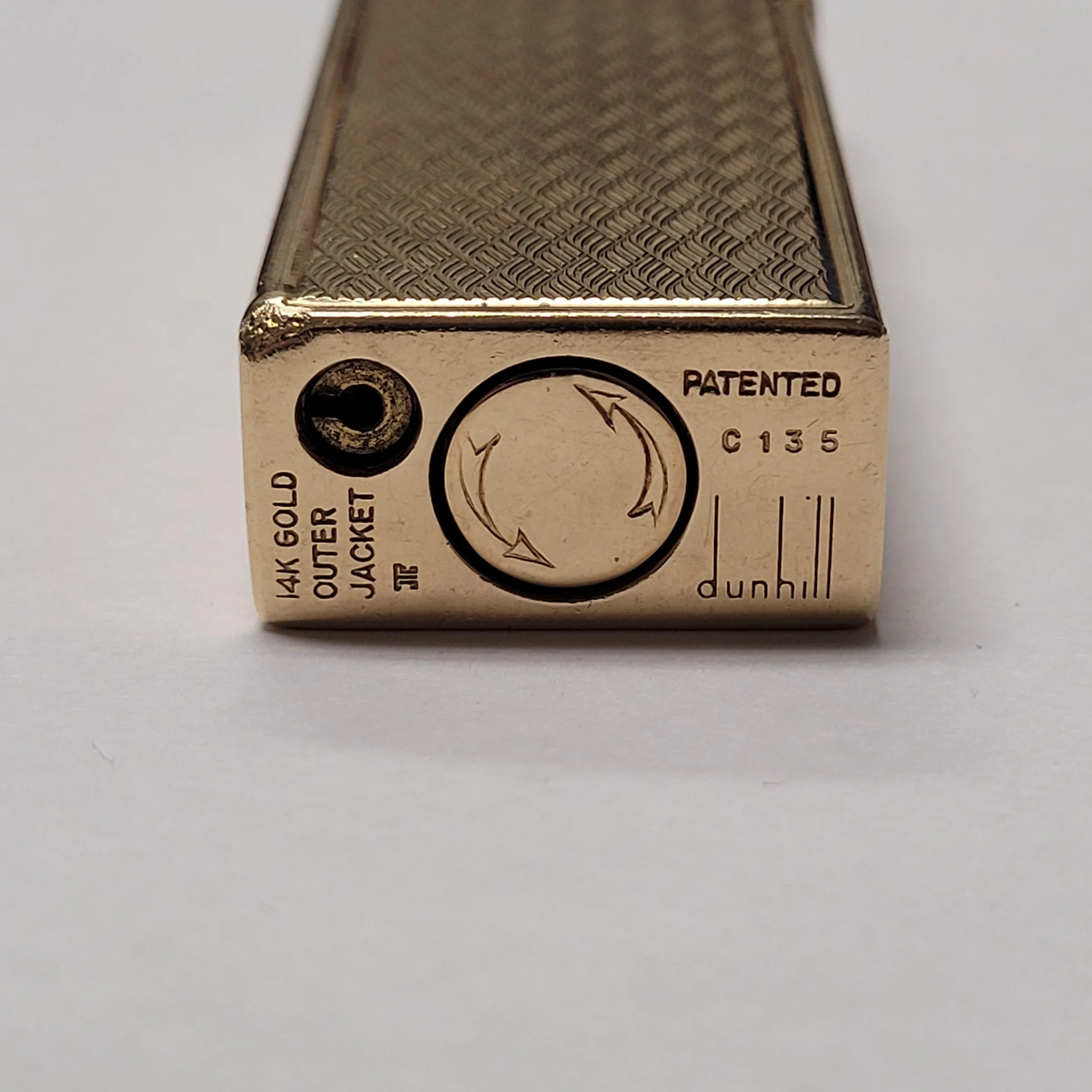 Dunhill 14k gold shop lighter